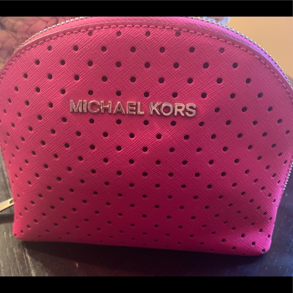 Authentic MK cosmetic bag
